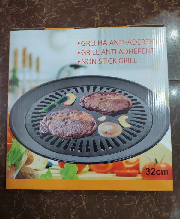 Non-stick BBQ Grill Frying Pan – 32cm