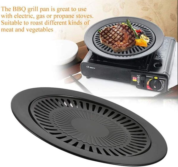 Non-stick BBQ Grill Frying Pan – 32cm